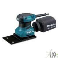 Makita BO4566 Вибрационная шлифовальная машина [BO4566] {200Вт,166х102мм,14000об\м,ампл-1.5мм,1.1кг,кор,п\сборник,липучка,д\трудн мест}