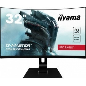 IIYAMA32" GB3266QSU-B1 {VA 2560x1440 400cd 144Hz 178/178 3000:1 1ms 2xHDMI 2xDisplayPort 4xUSB Tilt 2x5W}