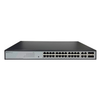 ORIGO OS2328P/360W/A1A Настраиваемый L2 PoE-коммутатор 24x1000Base-T PoE+, 4xCombo 1000Base-T/SFP, PoE-бюджет 360 Вт