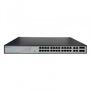 ORIGO OS2328P/360W/A1A Настраиваемый L2 PoE-коммутатор 24x1000Base-T PoE+, 4xCombo 1000Base-T/SFP, PoE-бюджет 360 Вт