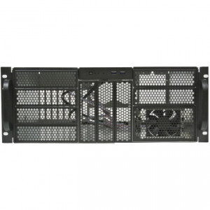 Procase Корпус 4U server case,9x5.25+3HDD,черный,без блока питания,глубина 550мм,MB EATX 12"x13"