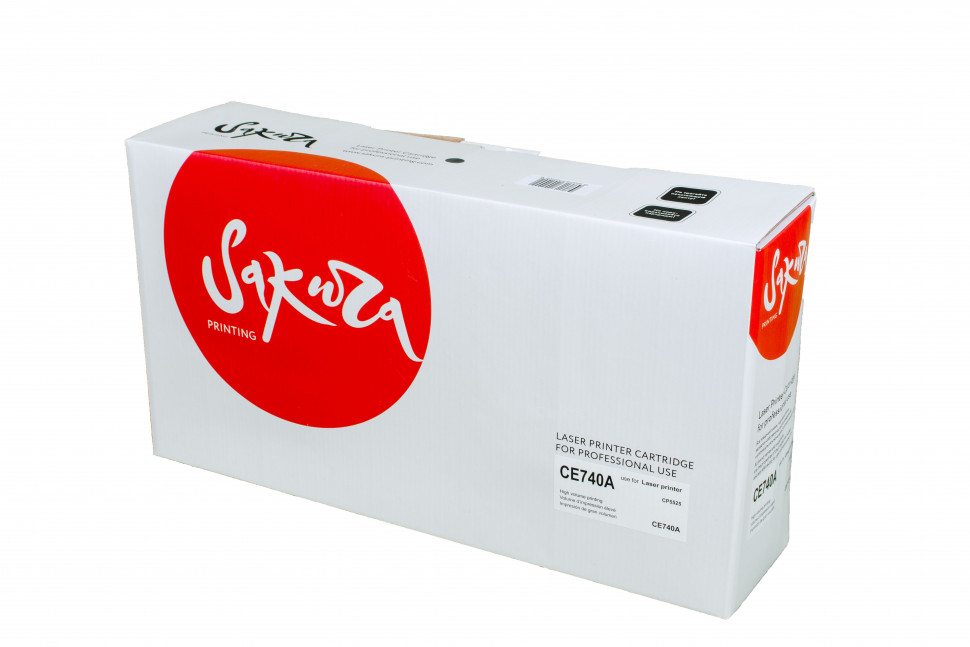 CE740A (HP 307A) Картридж Sakura для HP Color LJ CP5525, черный, 7000 к.