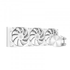 Система водяного охлаждения ID-Cooling FX360 Pro WHITE Soc-AM5/AM4/1200/1700/1851 белый 4-pin 14-35.2dB Al+Cu 350W Ret 