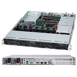 Корпус для сервера 1U 700/750W CSE-815TQC-R706WB SUPERMICRO