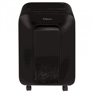Fellowes Шредер PowerShred LX200 FS-55022(01), черный {DIN P-4, 4х12 мм, 12 лст., 22 лтр., Jam Proof™, SafeSens}
