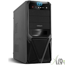 Корпус Miditower CROWN CMC-SM161 black АТХ (CM-PS500W smart)