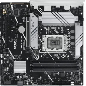 Материнская плата ASUS PRIME B760M-PLUS, LGA1700 4xDDR5 4xSATA3 2xM.2 RAID HDMI DP mATX