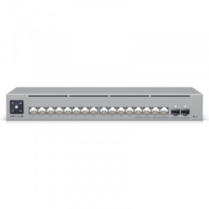 UBIQUITI USW-Pro-Max-16-PoE UniFi Switch PoE-коммутатор в стойку, 4х 2.5G RJ45, 12х 1G RJ45, 2х 10G SFP+, раздача 180 Вт