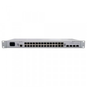 ELTEX MES1124MB Ethernet-коммутатор 24 порта 10/100 Base-T, 4 порта 10/100/1000 Base-T/1000Base-X (SFP), L2, 220V AC, 12V DC