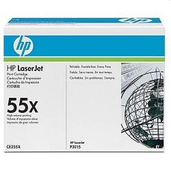 HP CE255X Картридж ,Black{LJ P3015, Black, (12500стр.)}