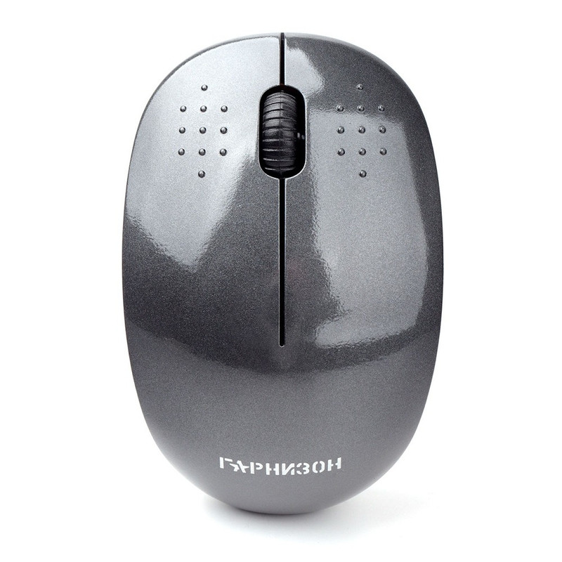 Гарнизон Мышь беспров. GMW-440-1,  серый, 1000 DPI, 2 кн.+ колесо-кнопка