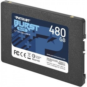 Накопитель SSD Patriot SATA-III 480Gb PBE480GS25SSDR Burst Elite 2.5" (PBE480GS25SSDR)