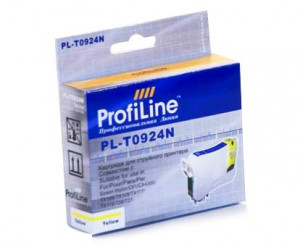 T0924 / T0924N (C13T09244A10 / C13T10844A10) Yellow Картридж для принтеров Epson Stylus C91/CX4300/TX106/TX109/TX117/TX119/T26/T27 ProfiLine (PL-09214N) струйный