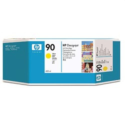 C5065A Картридж струйный HP №90 yellow for DesignJet 4000/4500 400 ml.