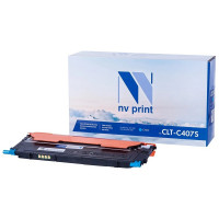 Картридж NVP совместимый NV-CLT-C407S Cyan для Samsung CLP 320/ 320N/ 325/ 325W/ CLX 3180/ 3180FN/ 3180FW/ 3185/ 3185FW/ 3185N/ 3185FN/ 3185W (1000k)