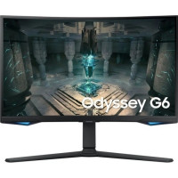 LCD Samsung 27" S27BG650EI Odyssey G6 черный {IPS 2560x1440 165Hz 1ms 350cd 1000:1 HDMI2.0 DisplayPort1.2}[ls27bg650eixci]