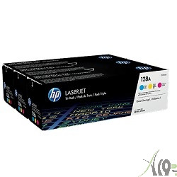 HP CF371AM Картридж ,Cyan, Magenta, Yellow{LaserJet PRO CP1525N/CP1525NW, Tri-pack, Cyan, Magenta, Yellow}