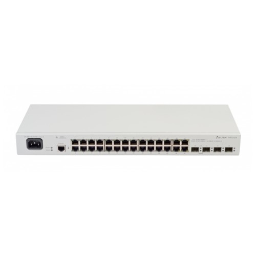 ELTEX MES2428B Ethernet-коммутатор 24 порта 10/100/1000BASE-T, 4 порта 10/100/1000BASE-T/100BASE-FX/1000BASE-X Combo, L2, 220В AC, 12В DС ELTEX MES2428B Ethernet-коммутатор 24 порта 10/100/1000BASE-T, 4 порта 10/100/1000BASE-T/100BASE-FX/1000BASE-X Combo, L2, 220В AC, 12В DС