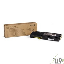 XEROX 106R02251 Тонер-картридж XEROX Phaser 6600/WC 6605 Желтый (2 000 стр.)