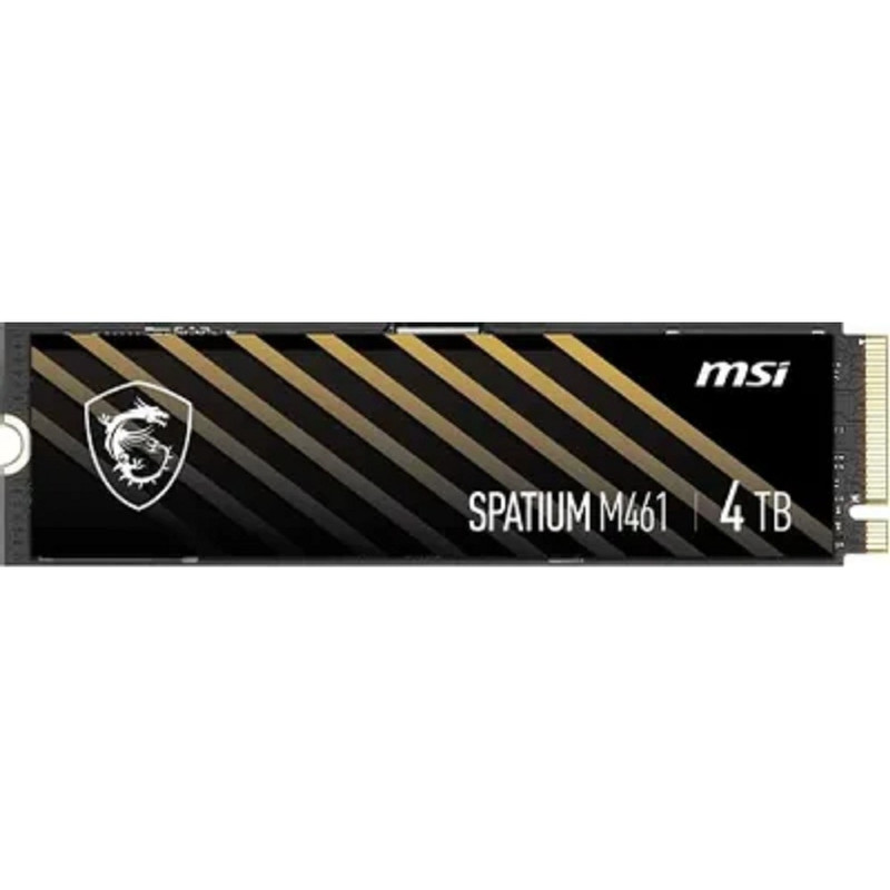 Твердотельный накопитель SSD MSI 4TB PCIe 4.0 NVMe M.2 SPATIUM M461 