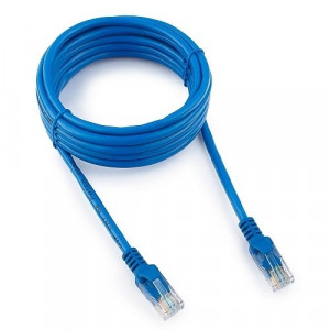 Cablexpert Патч-корд медный UTP PP10-3M/B кат.5, 3м, литой, многожильный (синий)