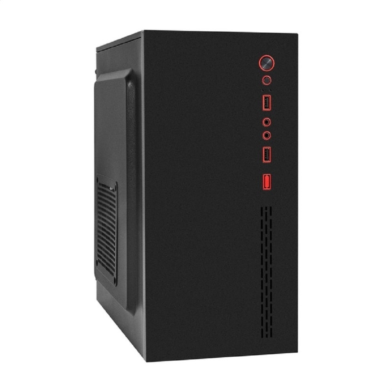 Exegate EX298160RUS Корпус Minitower ExeGate BAA-403-AAA350 (mATX, БП AAA350 с вент. 8см, 2*USB, HD Audio, черный)
