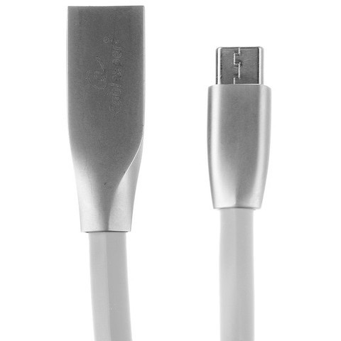 Cablexpert Кабель USB 2.0 CC-G-mUSB01W-1.8M AM/microB, серия Gold, длина 1.8м, белый, блистер