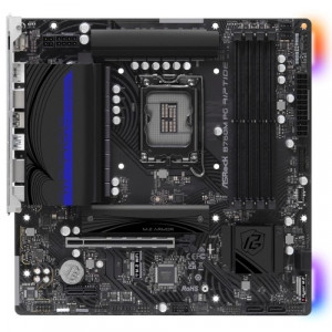 Материнская плата ASROCK B760M PG RIPTIDE, LGA 1700, Intel B760, mATX, Ret