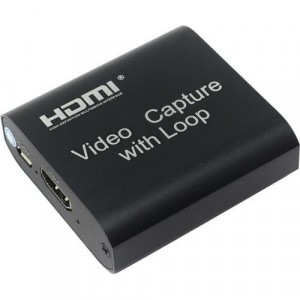 ORIENT C704HVC, Адаптер HDMI -> USB2.0, устройство видеозахвата со звуком 1920x1080@30Hz, выход HDMI, поддержка Windows/MacOS/Android, питание 5В, в комплекте USB-кабель питания (30704)