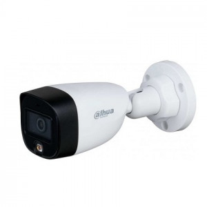 DAHUA DH-HAC-HFW1209CLP-LED-0360B-S2 Уличная цилиндрическая HDCVI-видеокамера с интеллектуальной двойной подсветкой 2Мп, объектив 3.6мм, ИК 20м, LED 20м, IP67, корпус: металл, быстрый монтаж