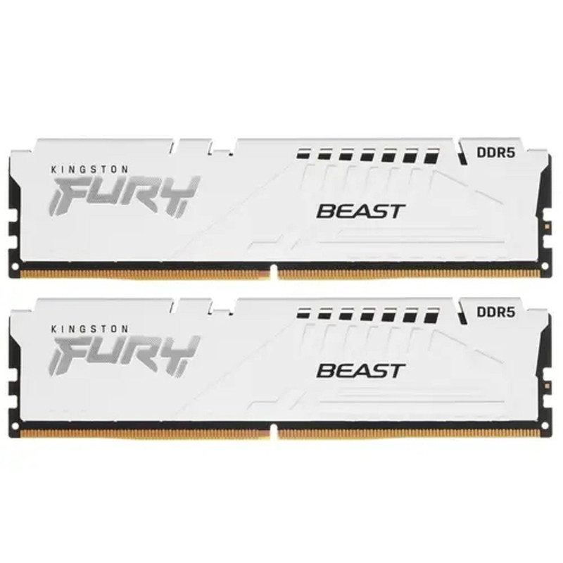 Память DDR5 2x32GB 6000MHz Kingston KF560C36BWEK2-64 Fury Beast RTL Gaming PC5-48000 CL36 DIMM 288-pin 1.35В dual rank с радиатором Ret