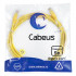 Cabeus PC-UTP-RJ45-Cat.5e-3m-YL-LSZH Патч-корд U/UTP, категория 5е, 2xRJ45/8p8c, неэкранированный, желтый, LSZH, 3м Cabeus PC-UTP-RJ45-Cat.5e-3m-YL-LSZH Патч-корд U/UTP, категория 5е, 2xRJ45/8p8c, неэкранированный, желтый, LSZH, 3м