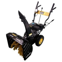 Huter SGC 4100L [70/7/15] Снегоуборщик { 6,5л.с, скорости 5 вперед 2- назад, ширина 56, высата 54. Электростартер ручной, ФАРА -есть, Подогрев ручек - нет, объем топлевного бака 3,6.  Вес 76 кг }