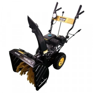 Huter SGC 4100L [70/7/15] Снегоуборщик { 6,5л.с, скорости 5 вперед 2- назад, ширина 56, высата 54. Электростартер ручной, ФАРА -есть, Подогрев ручек - нет, объем топлевного бака 3,6.  Вес 76 кг }