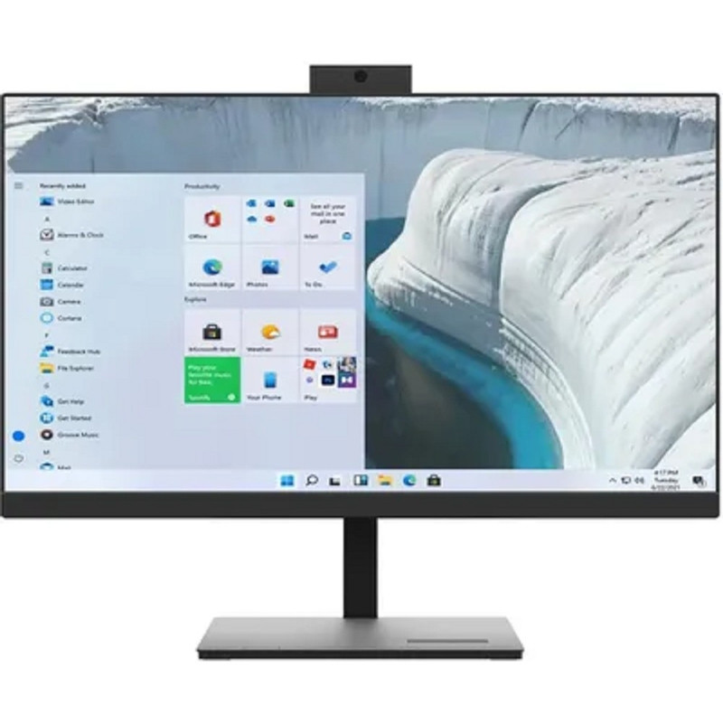 iRU Office 27IH6PA 27" Full HD i5 12400 (2.5) 16Gb SSD512Gb UHDG 730 Free DOS GbitEth WiFi BT 120W Cam черный 1920x1080 (2022136)