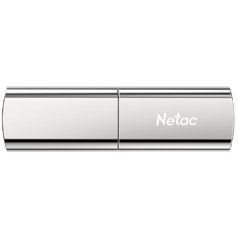 Netac USB Drive 256GB US2 USB3.2 Solid State ,up to 530MB/450MB/s [NT03US2N-256G-32SL]