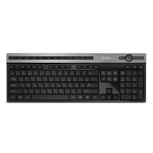 Клавиатура Wireless Sven KB-E5500W 2,4 GHz, 115кл.