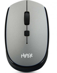 Мышь HIPER беспроводная HOMW-081 {1600dpi, серый, USB, 4кнп}