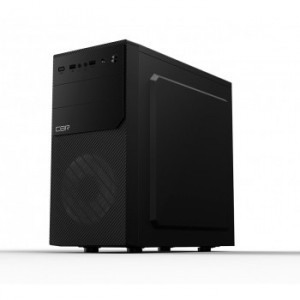 CBR PCC-MATX-RD850-450W Корпус mATX Minitower RD850, c БП PSU-ATX450-12EC (450W/120mm), 2*USB 2.0, HD Audio+Mic, кабель питания 1.2м, Black