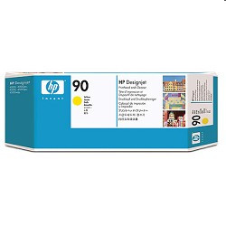HP C5057A Печатающая головка + Чистящая головка №90, Yellow {Designjet 4000/4000ps/4500/4500ps, Yellow}