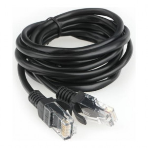 Гарнизон PC-UTP-5e-2-BK кат.5e, Патч-корд UTP 2м, литой, многожильный (чёрный)