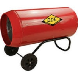 Нагреватель воздуха газовый DDE REF40A (30-40кВт, 1000 м.куб/ч, 2,86кг/ч, 220В, 12кг)