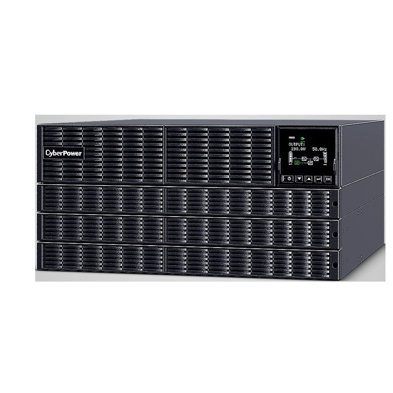 CyberPower OLS10KERT5U ИБП {Online, 10000VA/10000W USB/RS-232/Dry/EPO/SNMP/CloudCard/(4 IEC С13, 4 IEC C19, terminal block)/bat.detect./МВ NEW}