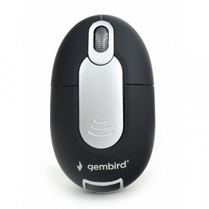 Мышь беспров. Gembird MUSW-600, 2,4ГГц, 1200DPI, 3кн черная