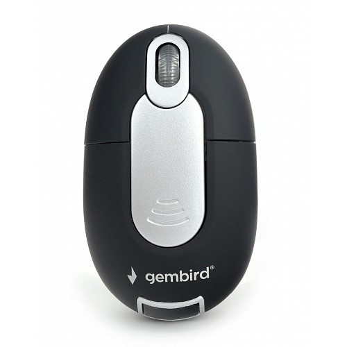 Мышь беспров. Gembird MUSW-600, 2,4ГГц, 1200DPI, 3кн черная