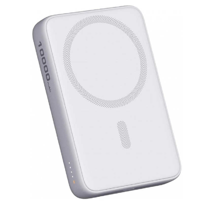 Aukey внешний аккумулятор Magnetic 10000 Qi White (APB-PB-MS04WH)