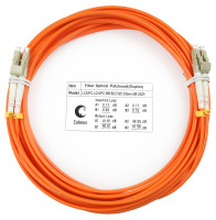 Cabeus FOP-62-LC-LC-5m Шнур оптический duplex LC-LC 62,5/125 mm 5м LSZH Cabeus FOP-62-LC-LC-5m Шнур оптический duplex LC-LC 62,5/125 mm 5м LSZH