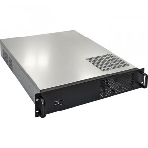 Exegate EX293342RUS Серверный корпус ExeGate Pro 2U550-08 <RM 19", высота 2U, глубина 550, БП 1000ADS, 2*USB>
