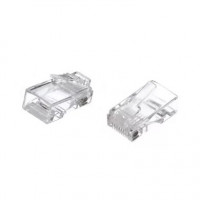 Vcom Коннекторы RJ-45 (8P8C) для UTP кабеля 6кат. ( упаковка 100 шт.)<NM006-1/100> Vcom Коннекторы RJ-45 (8P8C) для UTP кабеля 6кат. ( упаковка 100 шт.)<NM006-1/100>