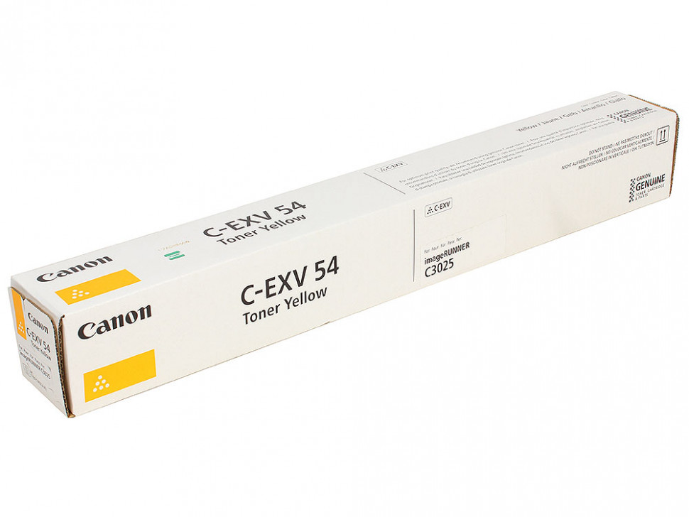 Canon C-EXV54Y Тонер-картридж для Canon iR ADV C3025/C3025i (8500 стр.), жёлтый